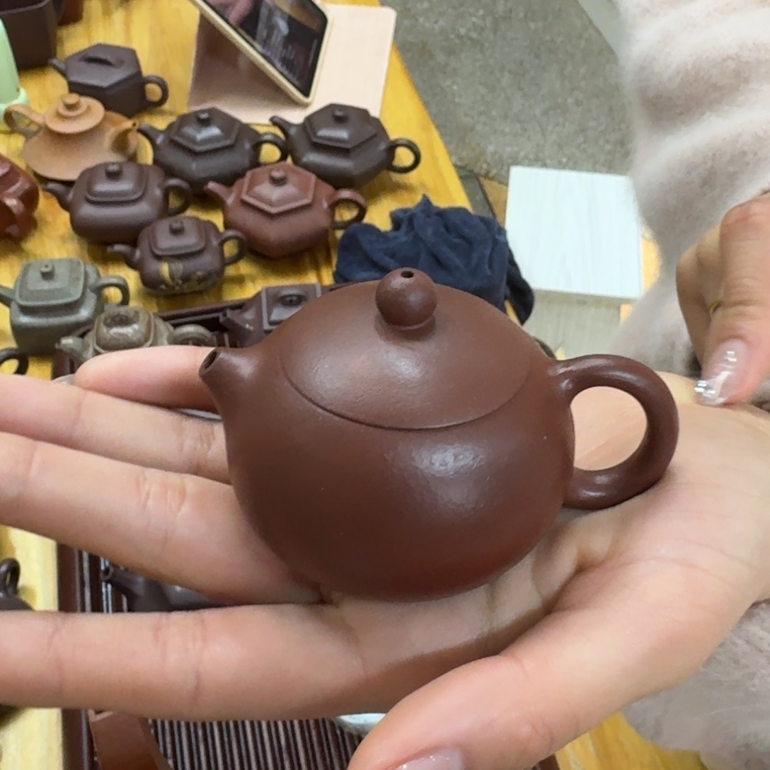 紫砂茶壶紫砂壶西施80cc