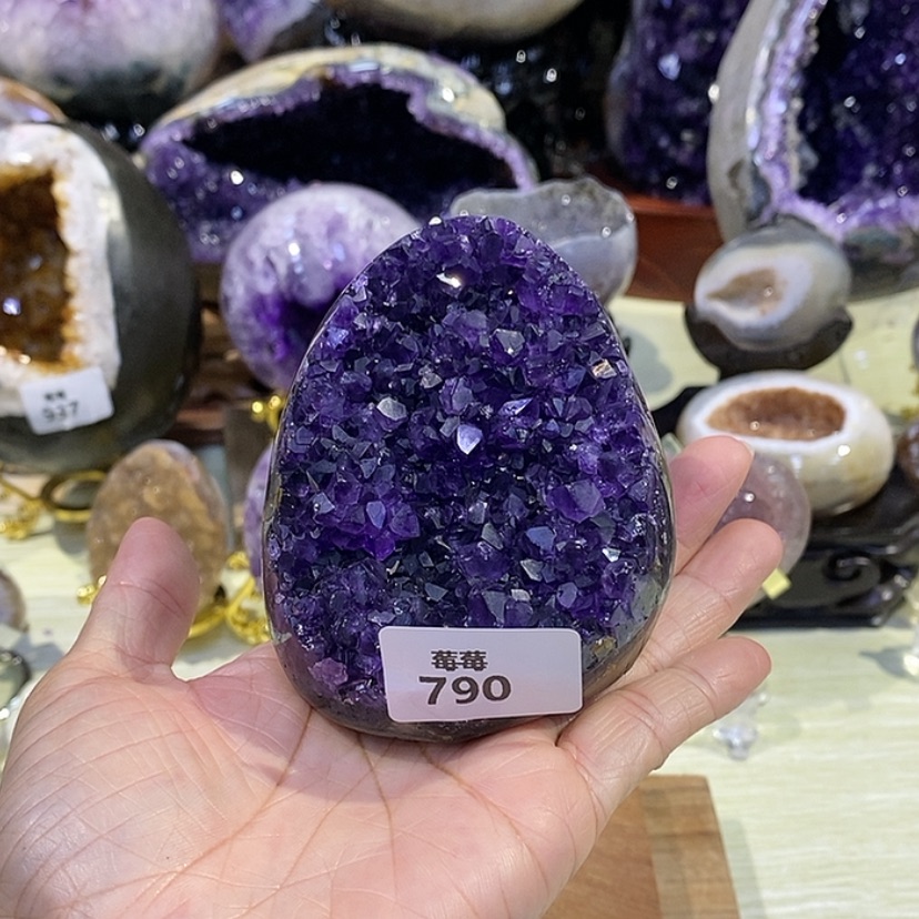 【闪购商品】未镶嵌珠宝半成品紫晶