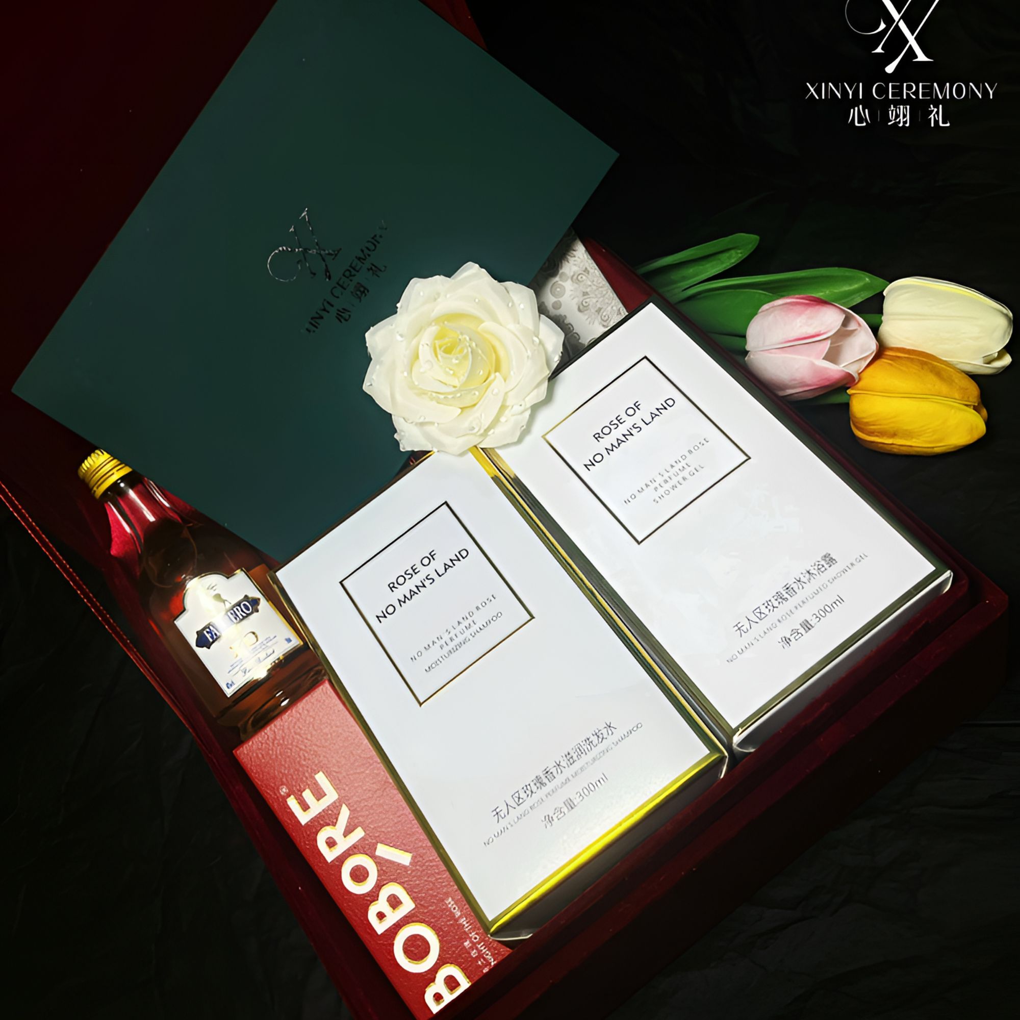 婚礼伴娘回礼 红色丝绒尊享伴手礼