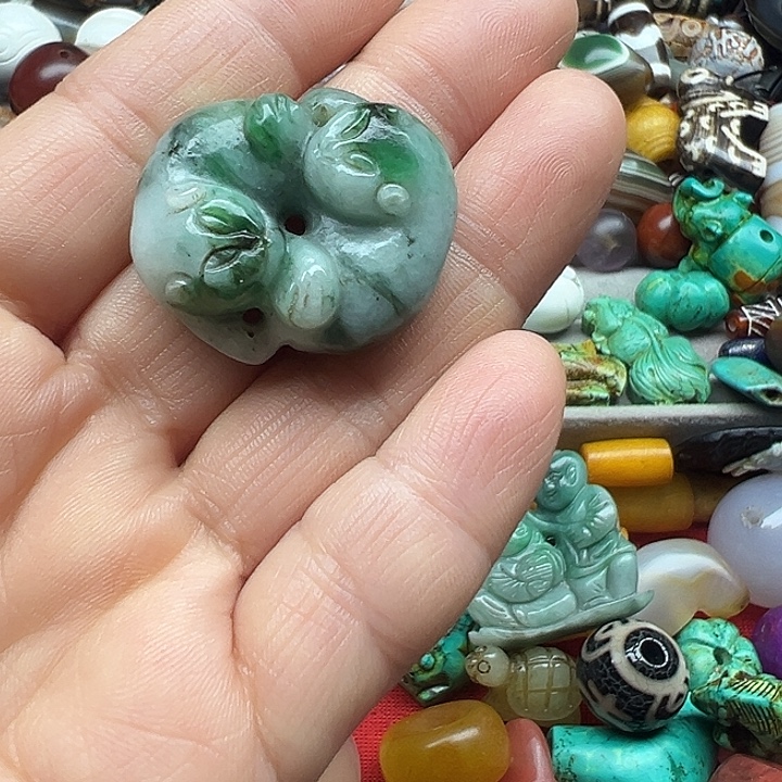 心***蕴玛瑙/玉髓未镶嵌颈饰