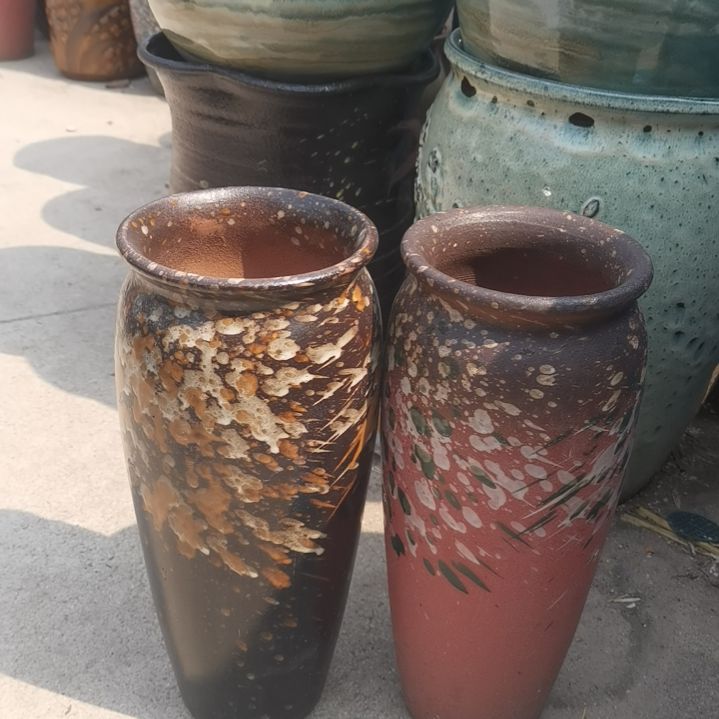 红陶口13高31瑕疵