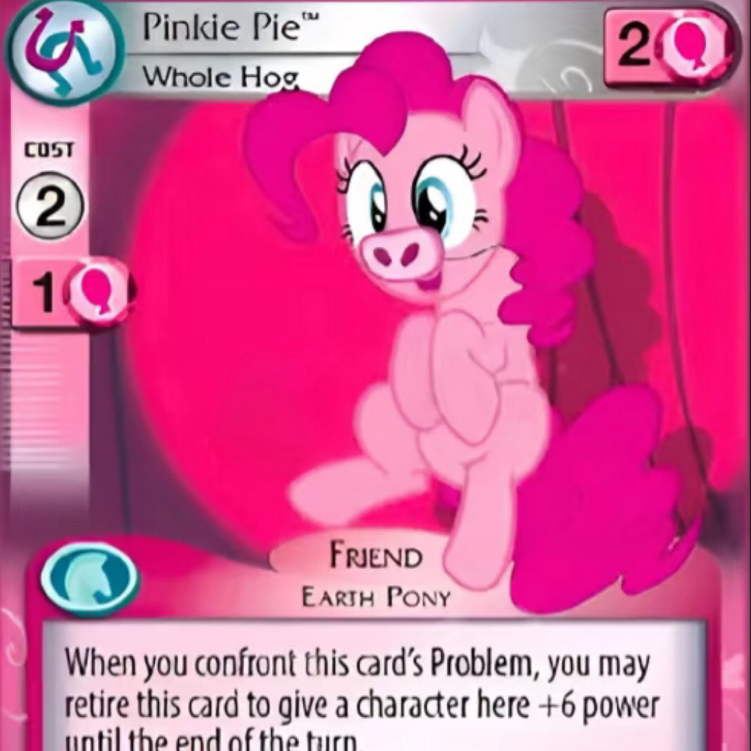 自封包 刺猪鼻评级！水晶化双面时标马术小马宝莉卡牌抽抽乐