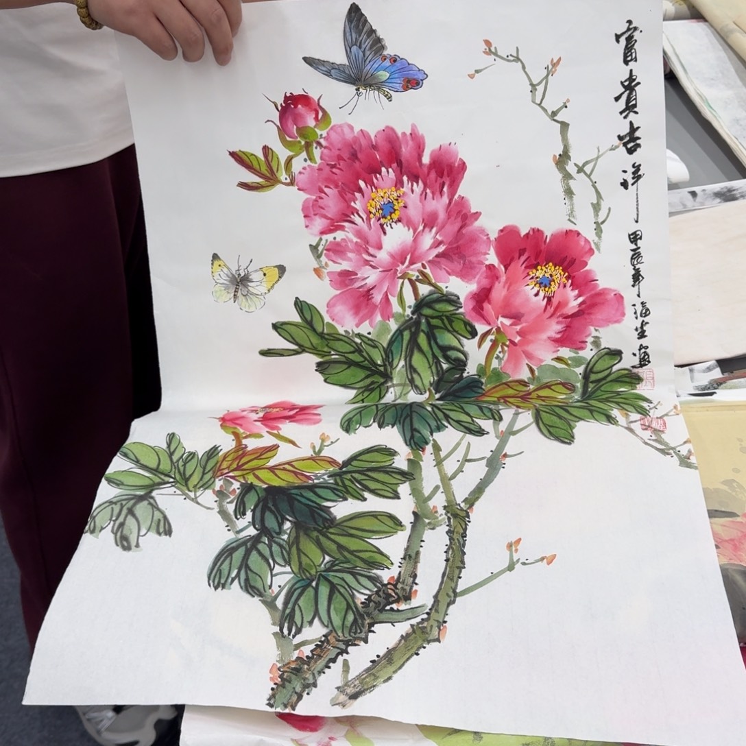 国画纯手绘作品欣赏