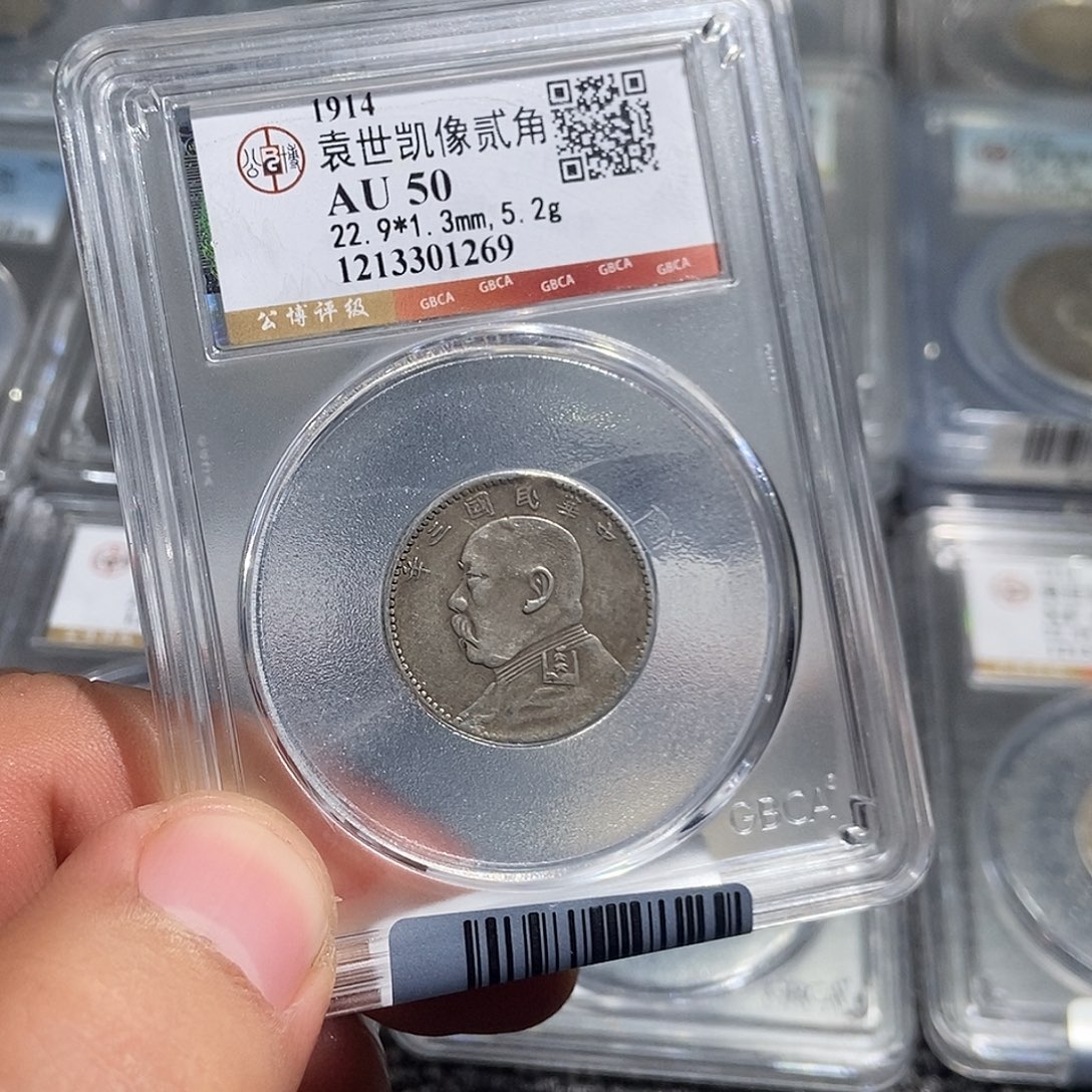 美***界银小董精选大头两角1269