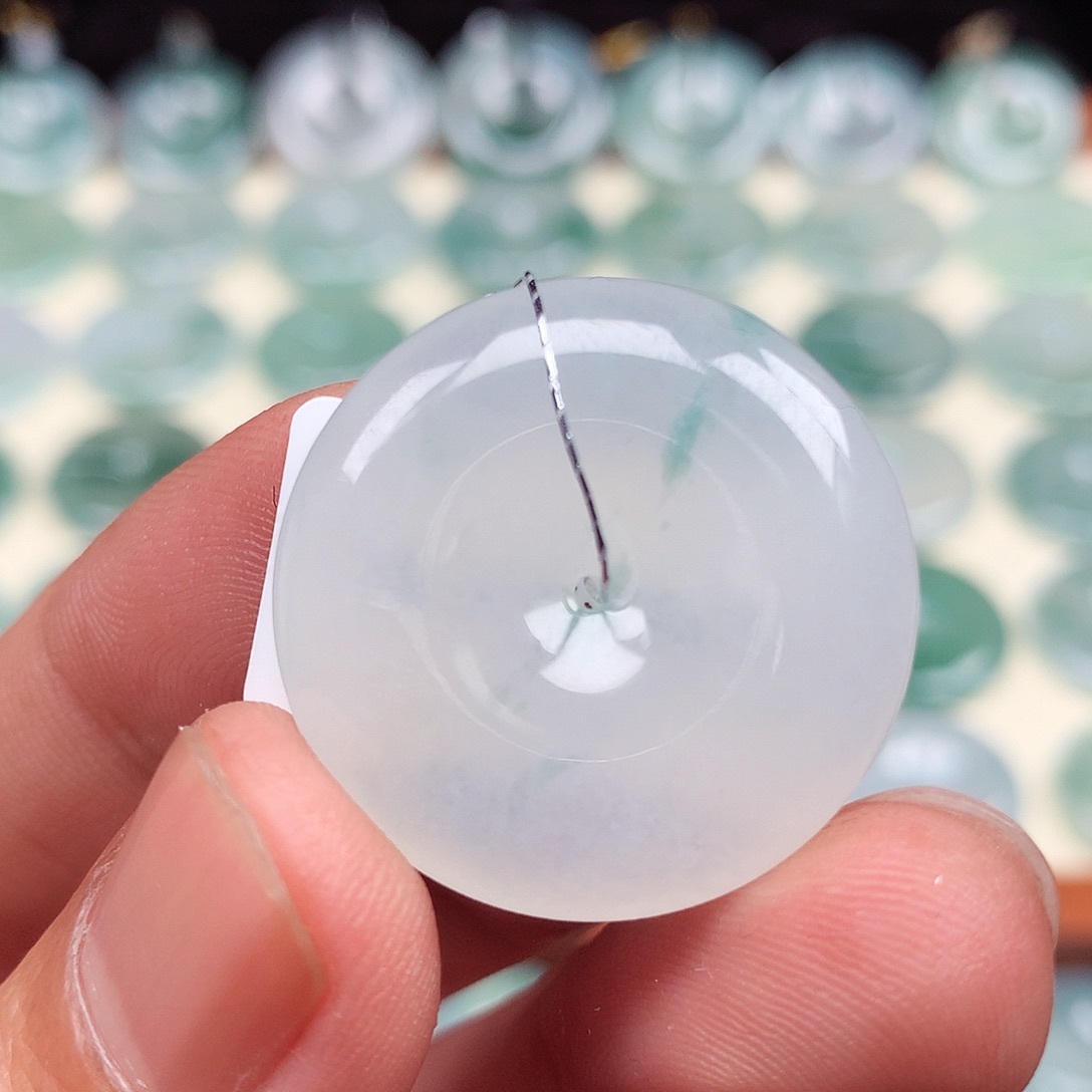 颈饰未镶嵌翡翠27.4-5.7mm