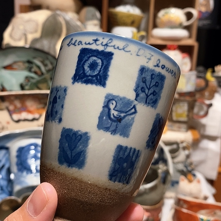 搪瓷高足茶杯默认瑕疵