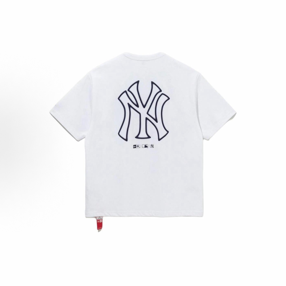 New Era x MLB 霓虹Logo系列 纽亦华纽约洋基队 圆领套头宽松短袖