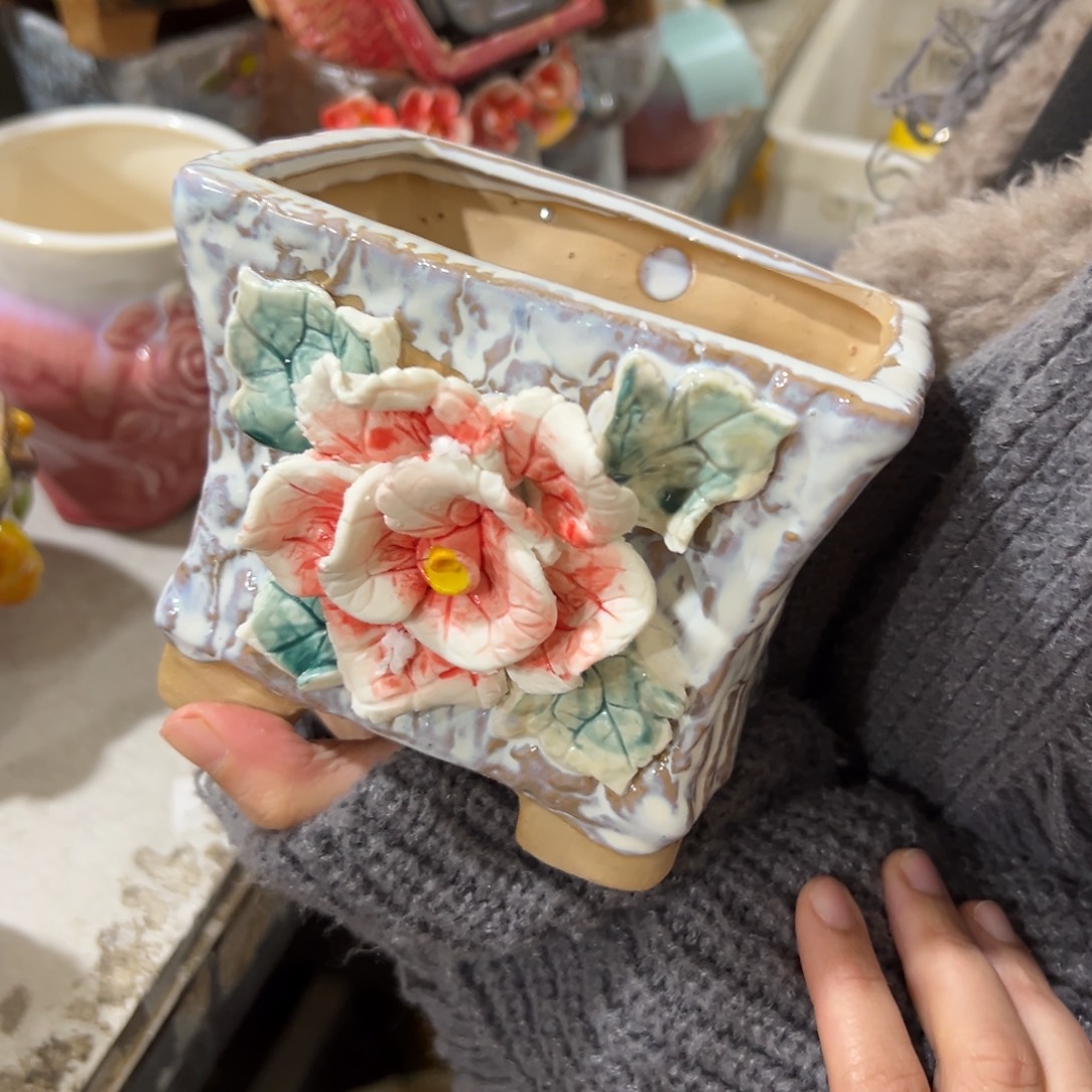满20米秒退拉黑花盆