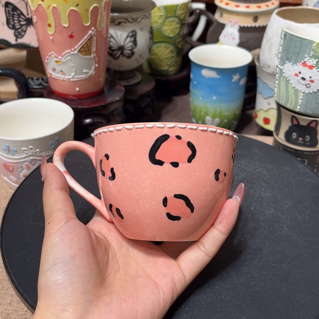 杯子景德镇陶瓷马克杯 微