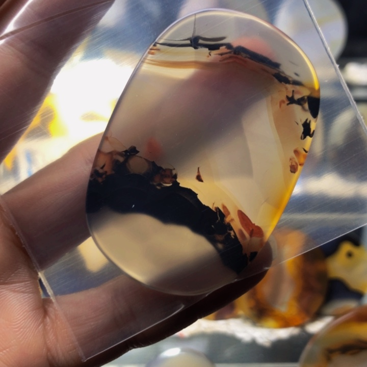 合金玛瑙/玉髓珠宝奇石東*36有瑕