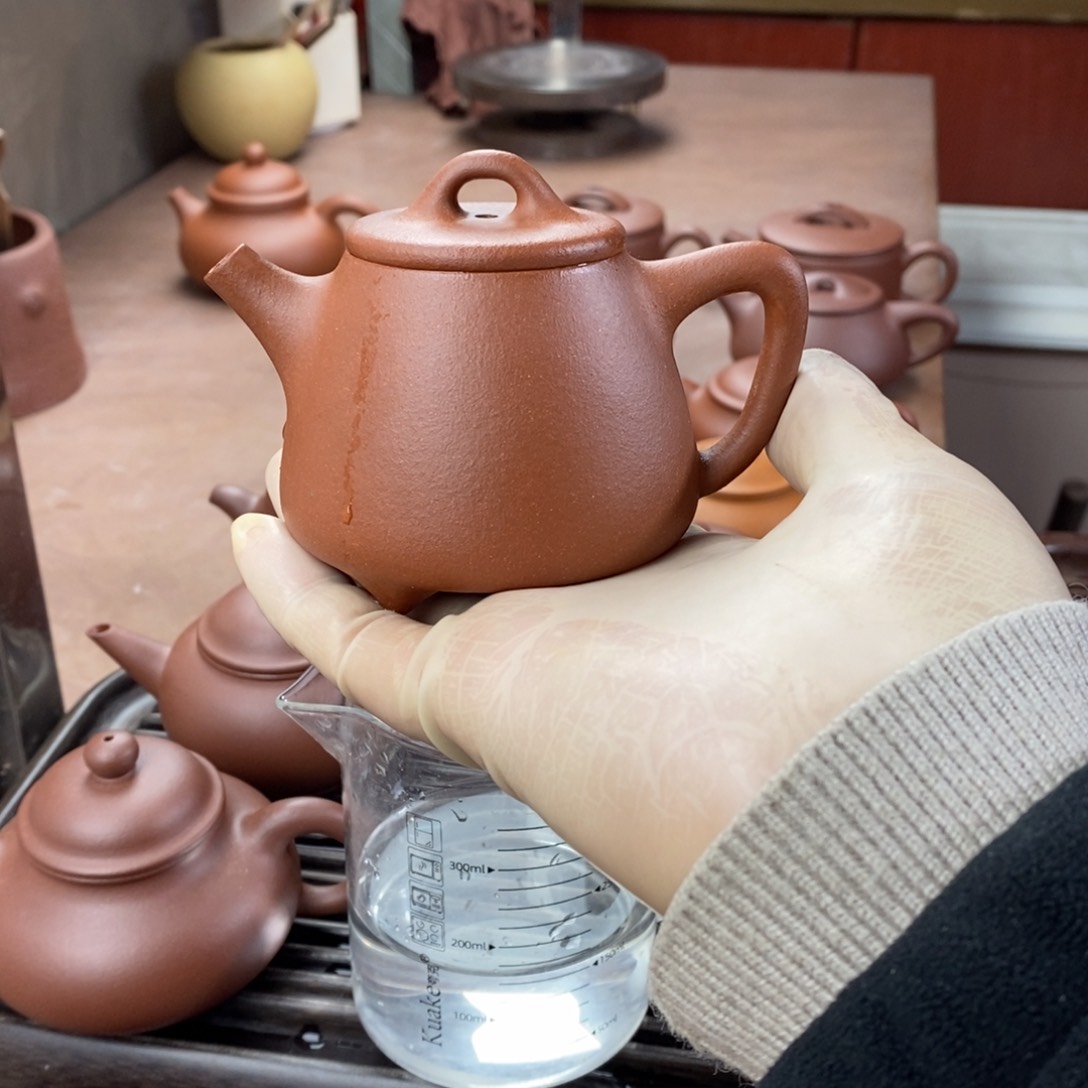 紫砂茶壶瑞紫砂壶石瓢