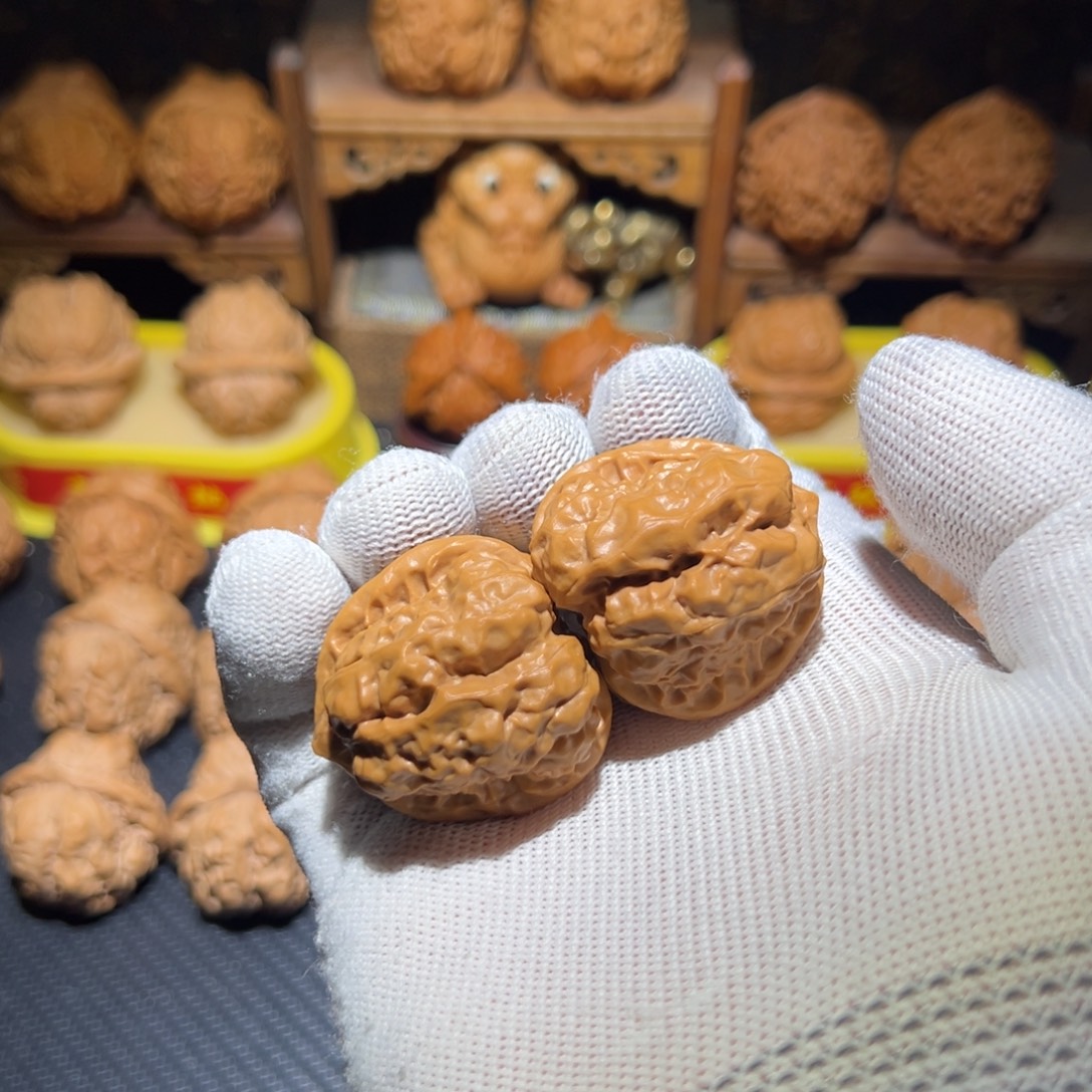 把件文玩核桃蛤蟆头