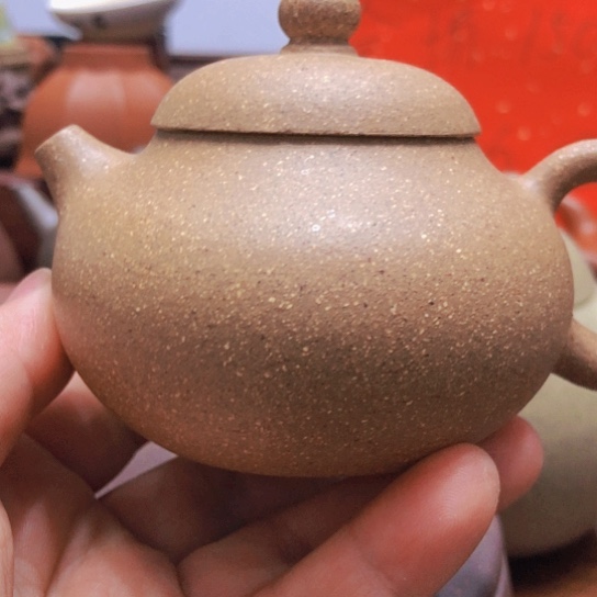 紫砂茶壶格*原矿段泥