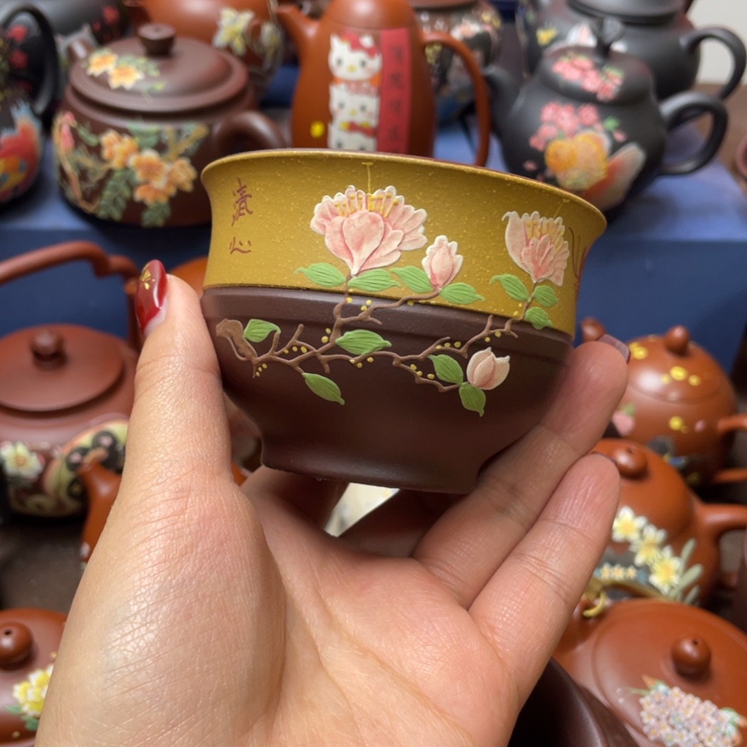 紫砂茶杯紫砂主人杯160cc