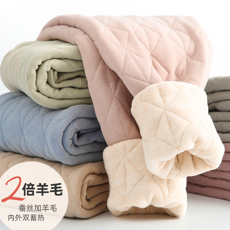 秋冬儿童保暖裤男女童羊毛裤儿童加厚加绒宝宝棉裤内穿校服神器
