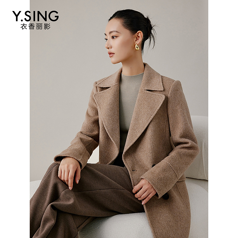 【诗语专属】衣香丽影新款毛呢外套YSM31311112