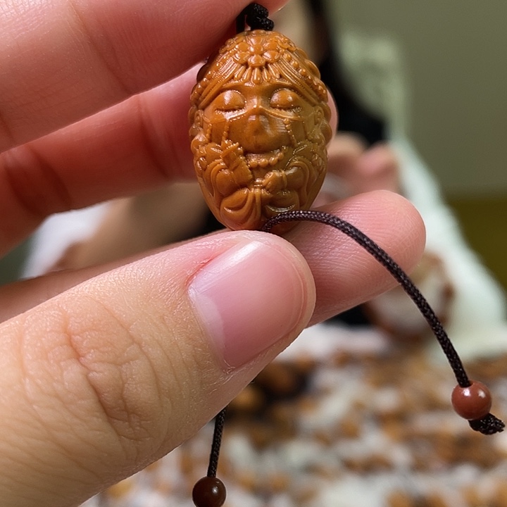 橄榄核吊坠橄榄核
