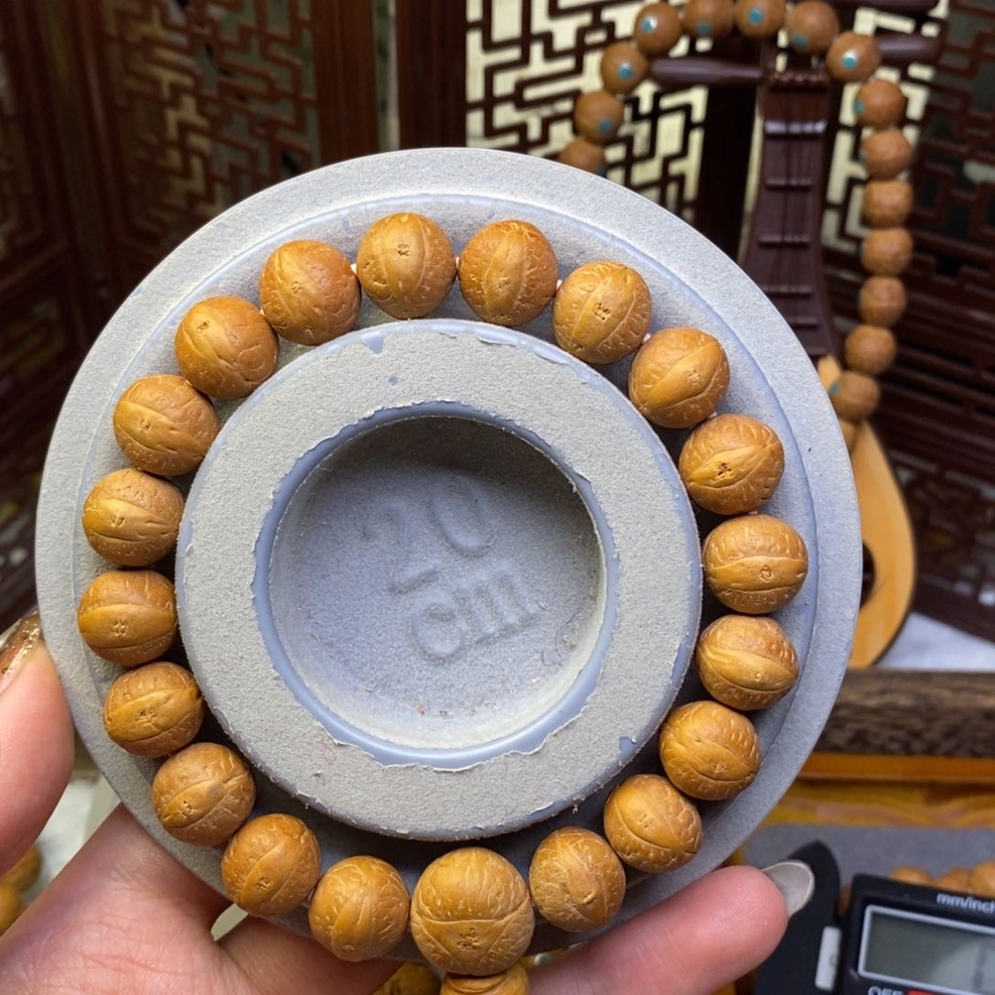 凤眼菩提手串晨****馆尼泊尔同树