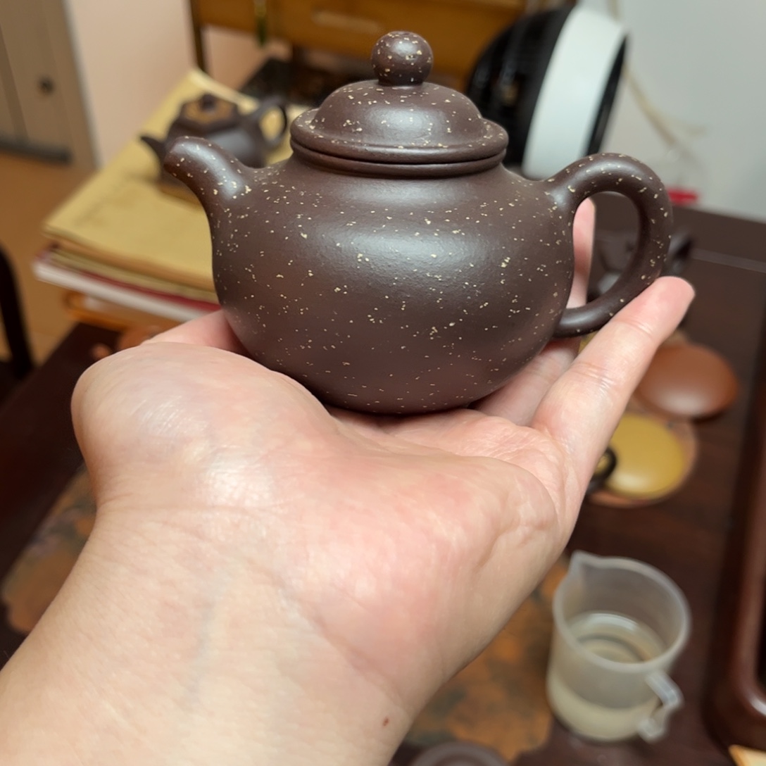 小***孩茶壶紫砂大亨掇球铺砂紫泥