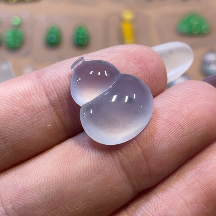 定制翡翠未镶嵌葫芦