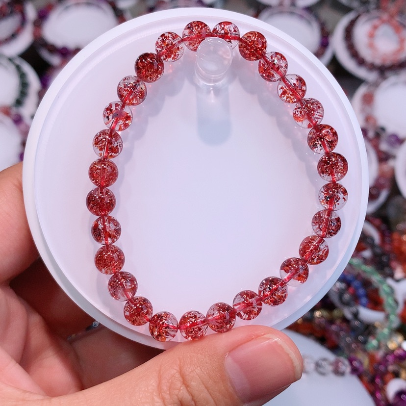 【闪购商品】水晶手链未镶嵌趁****?水晶手链