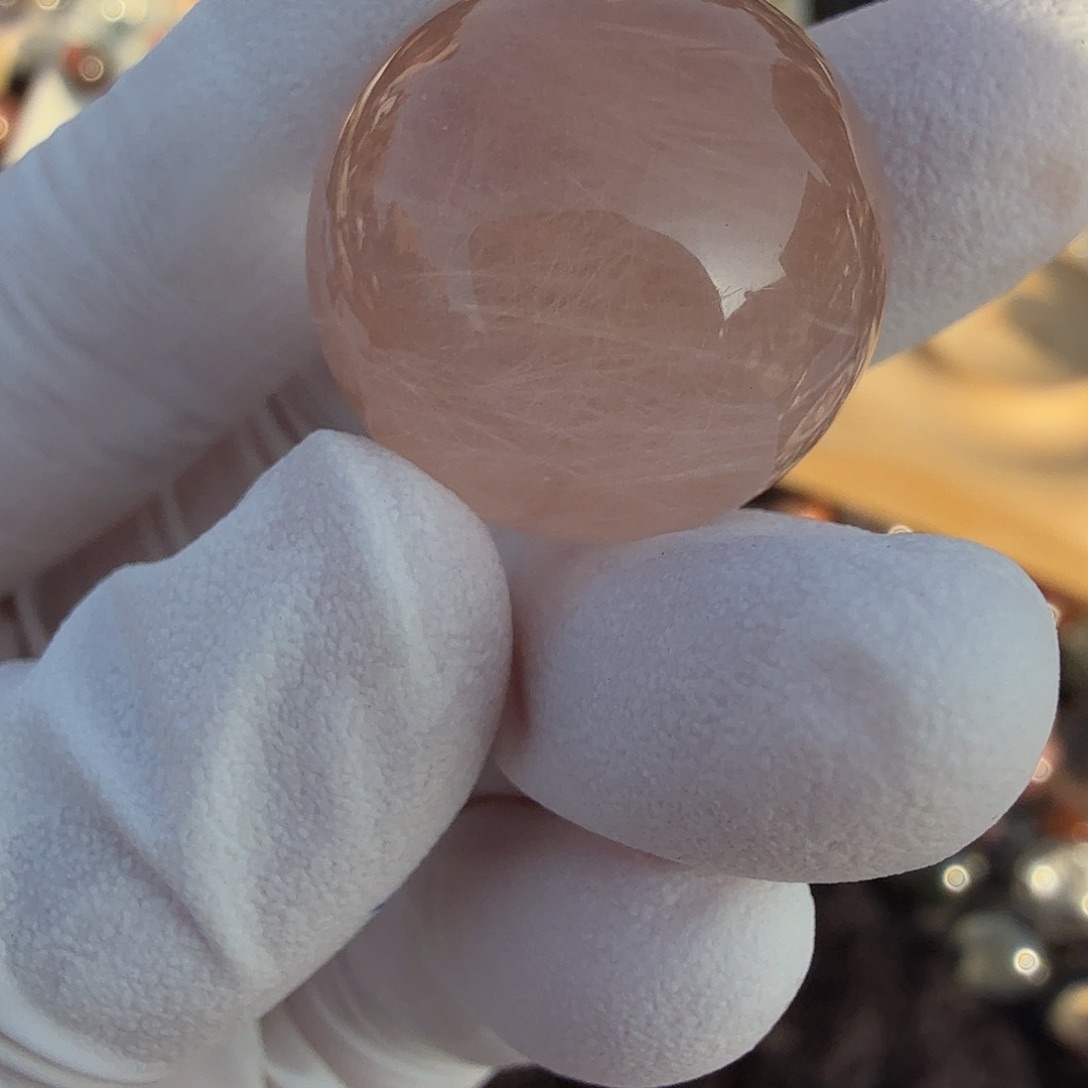 柠***丁珠宝半成品水晶未镶嵌兔毛定制不退换