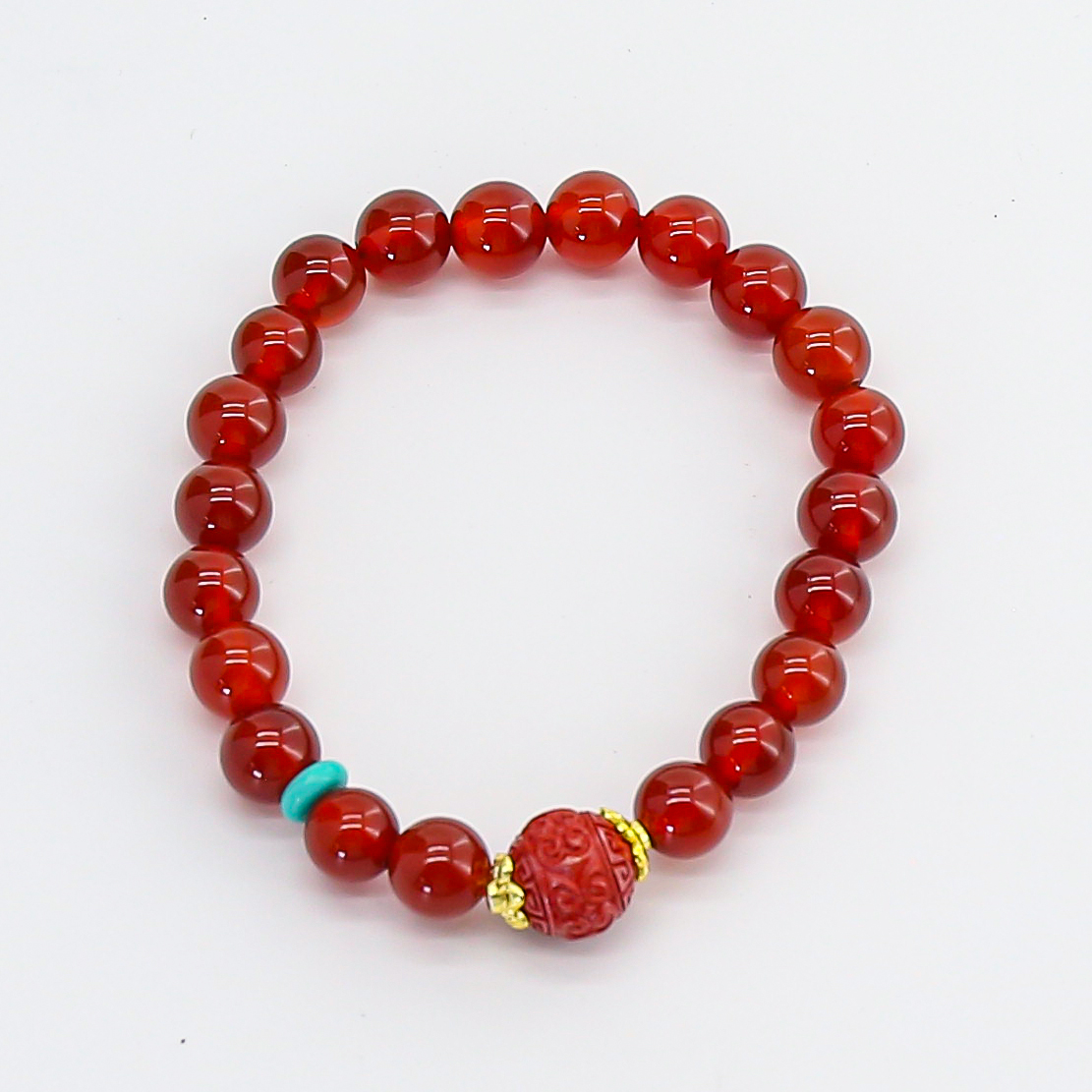 GZ0901精品玛瑙手串-（无礼盒）