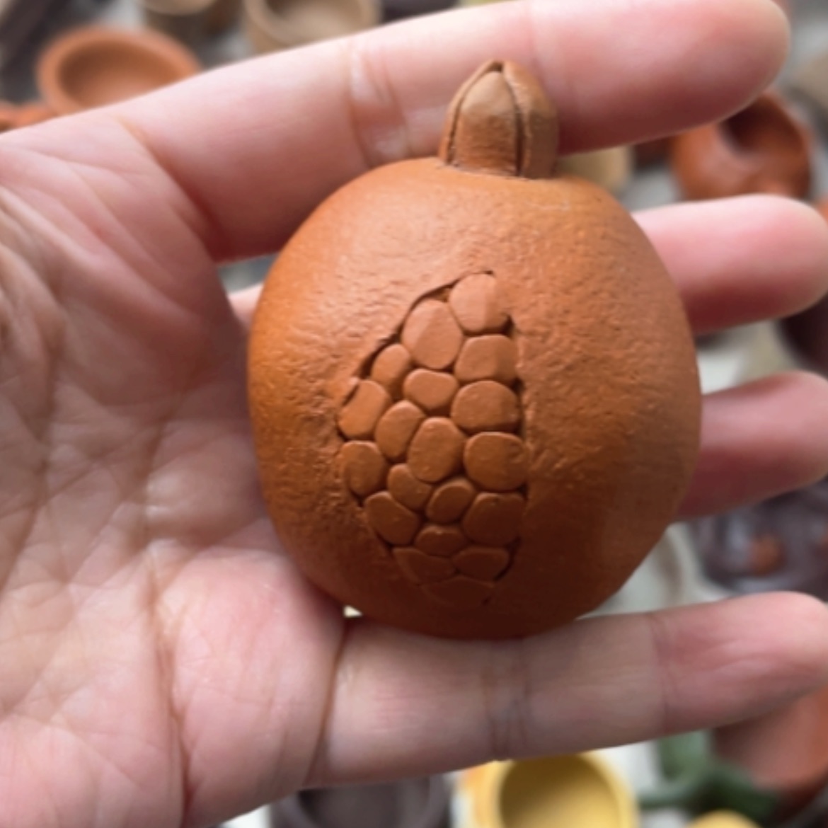 【闪购商品】紫砂茶宠紫砂石榴