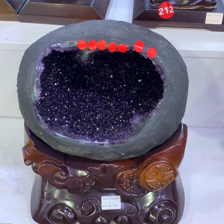 紫晶大型摆件（非配饰）未镶嵌跳*晶