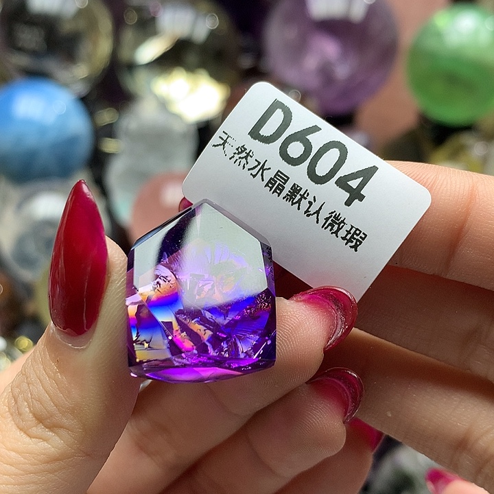 水晶水晶未镶嵌月**?吊坠