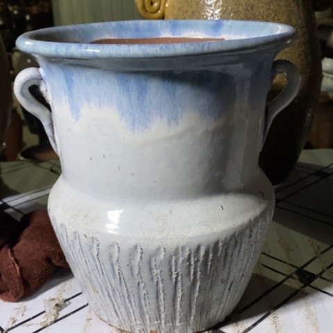 【闪购商品】紫砂花盆高约22口20瑕疵