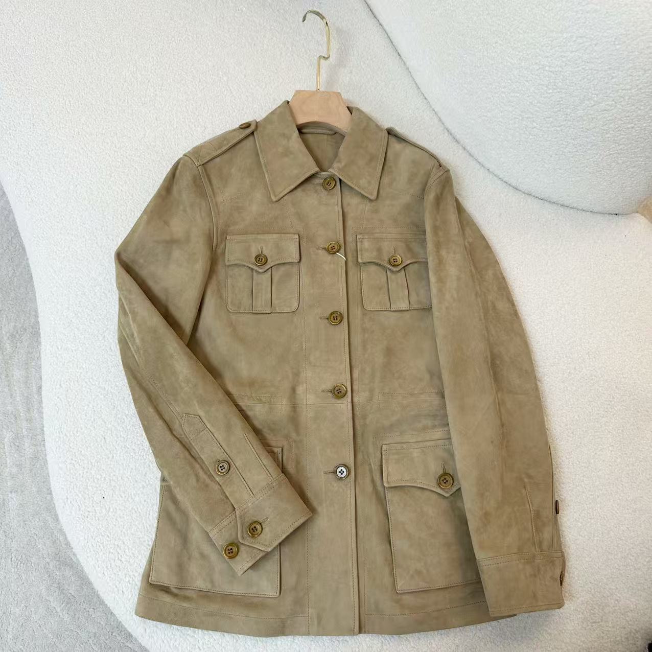 经典羊皮皮衣夹克YW2501102