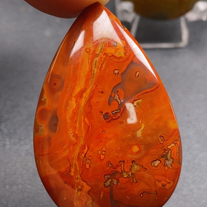 玛瑙/玉髓颈饰未镶嵌西**雪