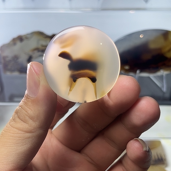 玛瑙/玉髓未镶嵌吊坠(不含链)