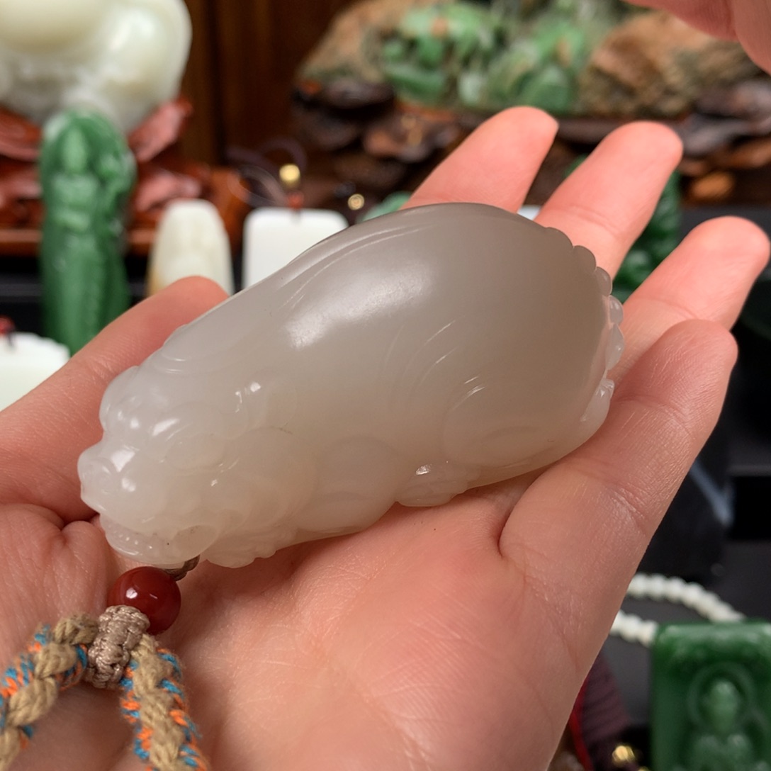 和田玉把件未镶嵌