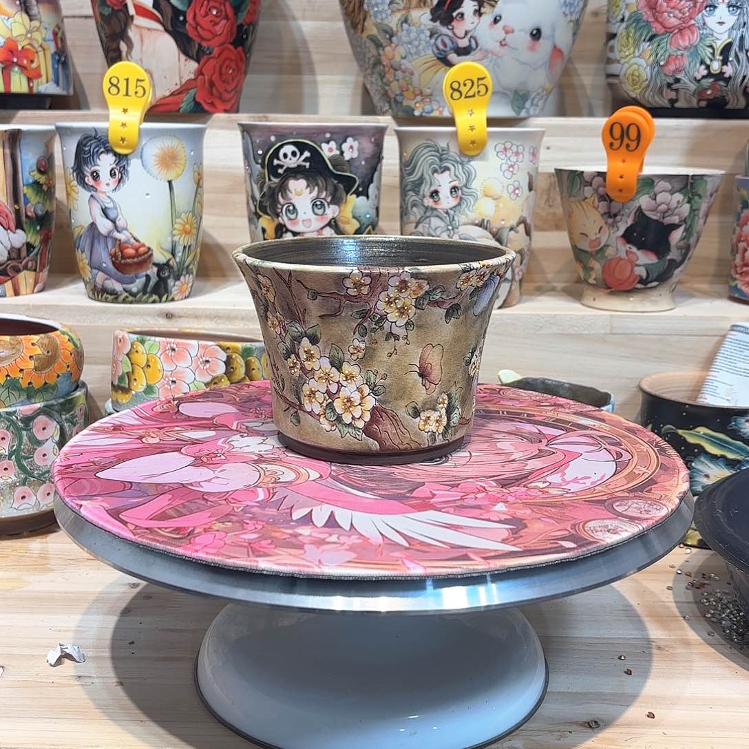 紫砂花盆手工花盆默认微瑕13/10