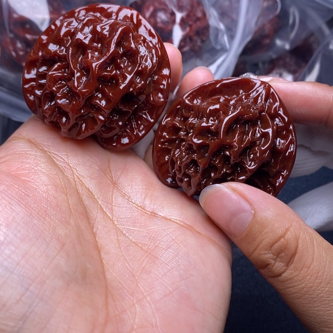 文玩核桃吊坠帝王45