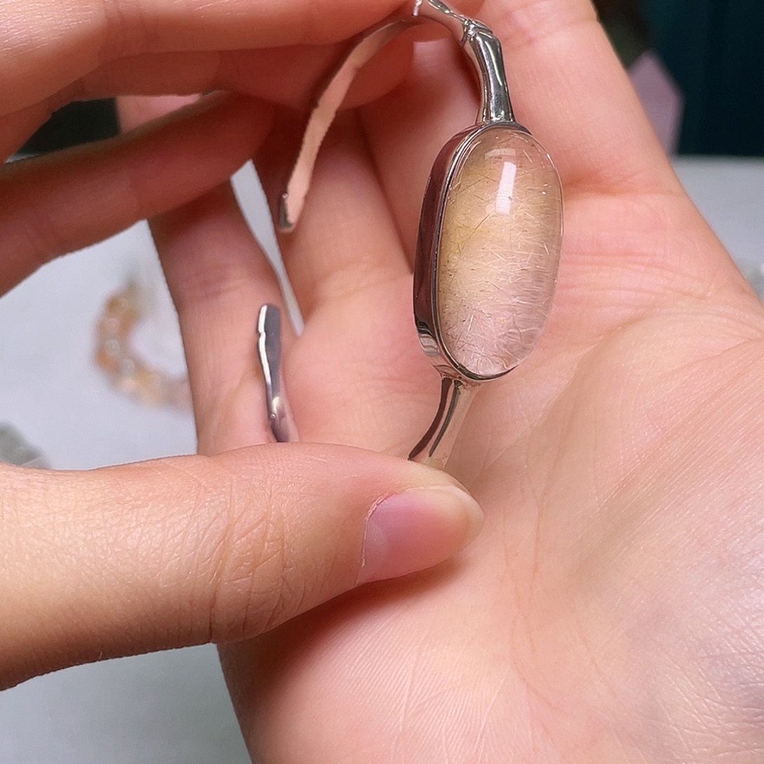 -***-银S925镶嵌水晶珠宝半成品672