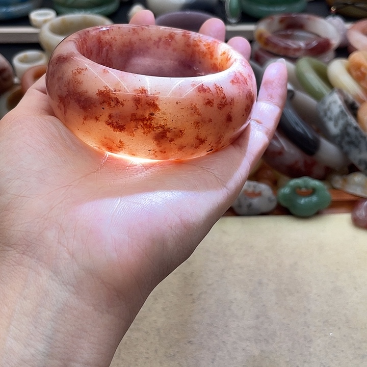 石英质玉圈口58未镶嵌