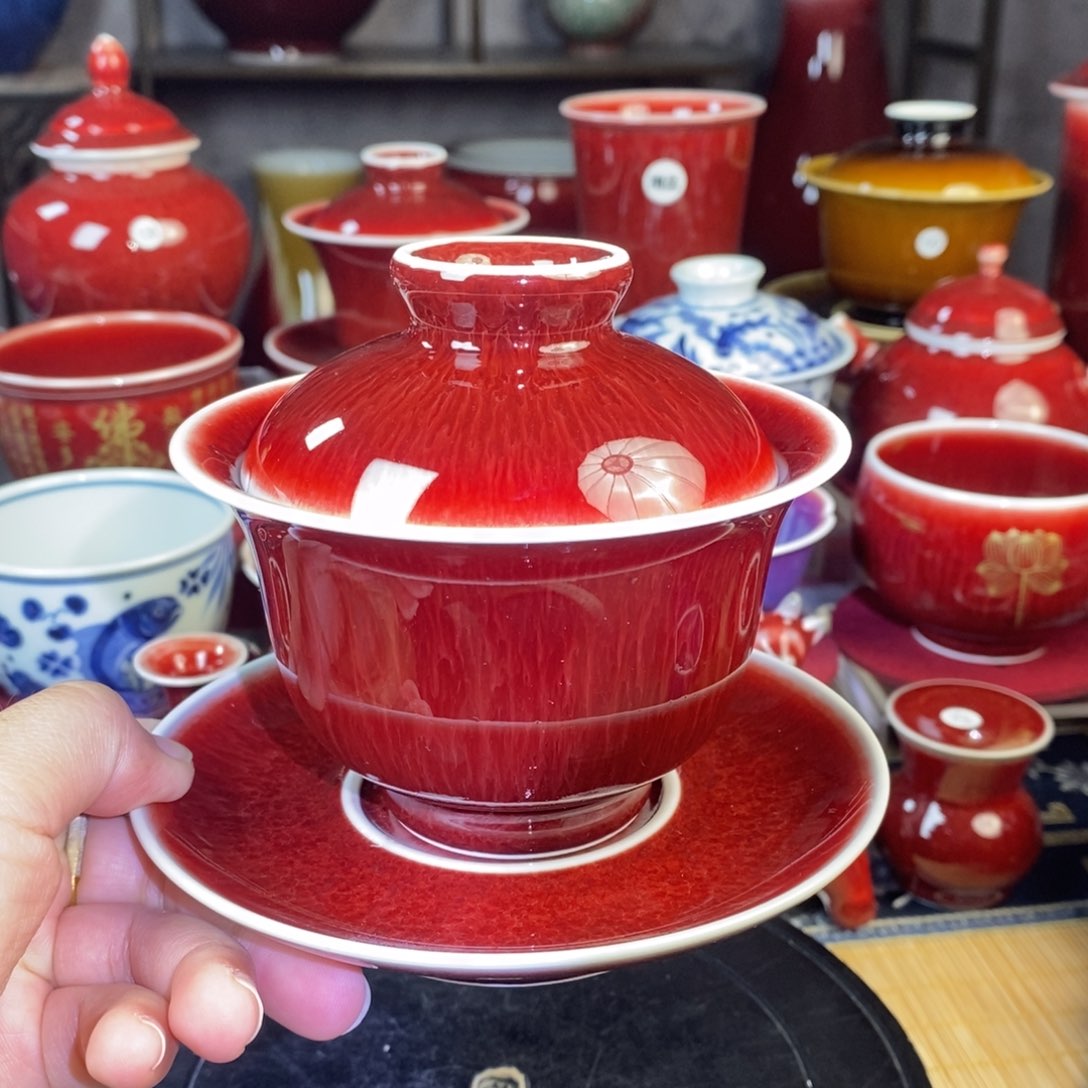 【闪购商品】景德镇名陶坊原矿郎红189号