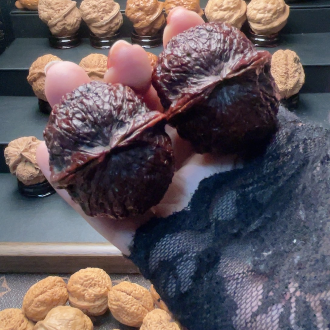 文玩核桃吊坠临丝44尺