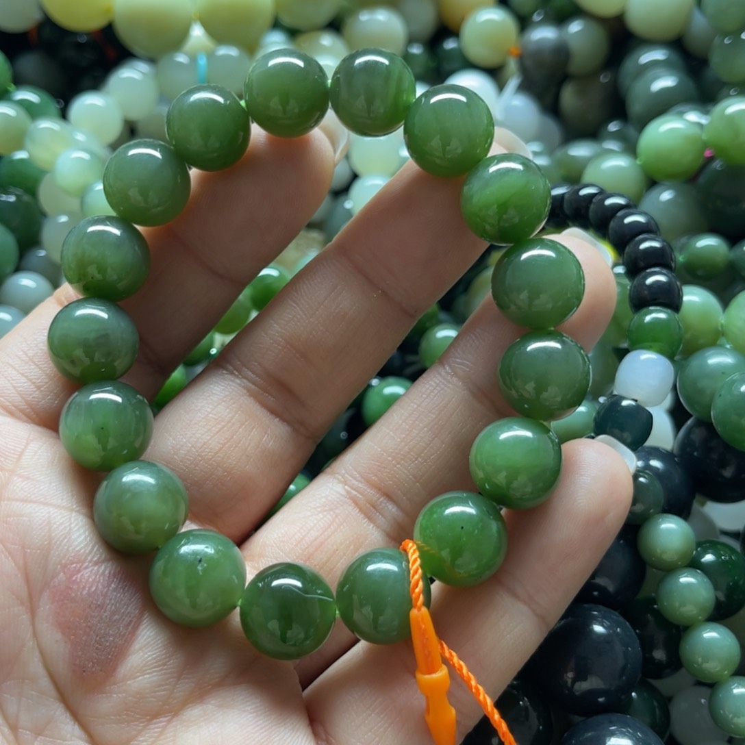 和田玉手链未镶嵌