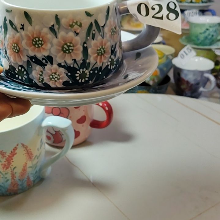 杯子陶14号景德镇陶瓷釉下彩