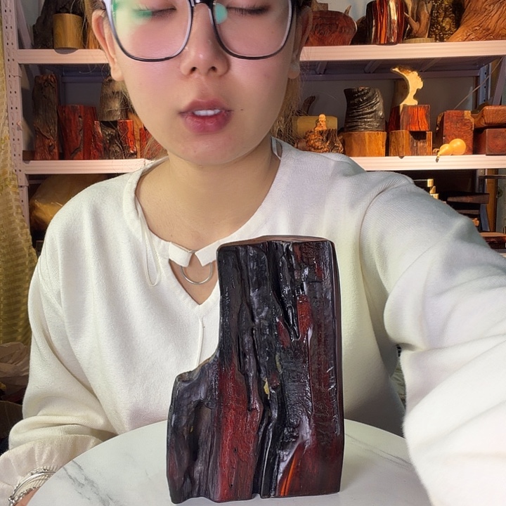 紫檀木类端景台b****爸