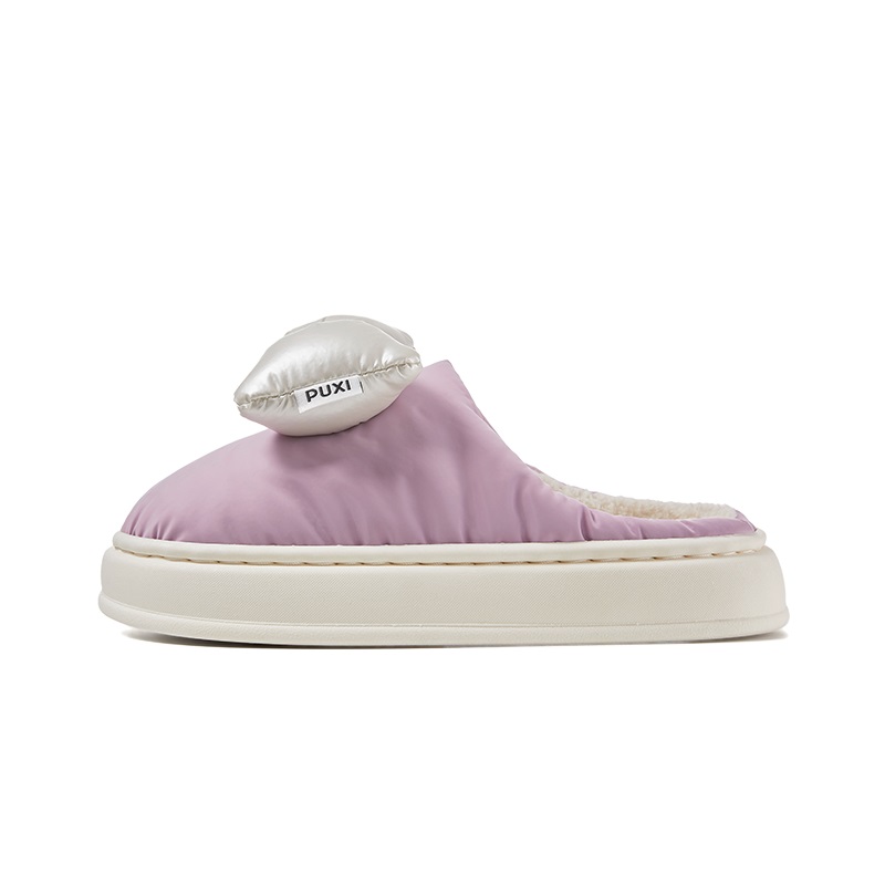 25100907A 室内居家秋冬保暖棉拖鞋