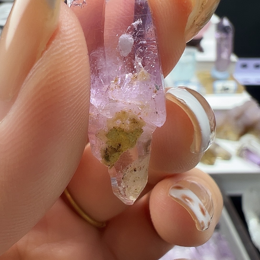 珠宝半成品银S925镶嵌紫晶