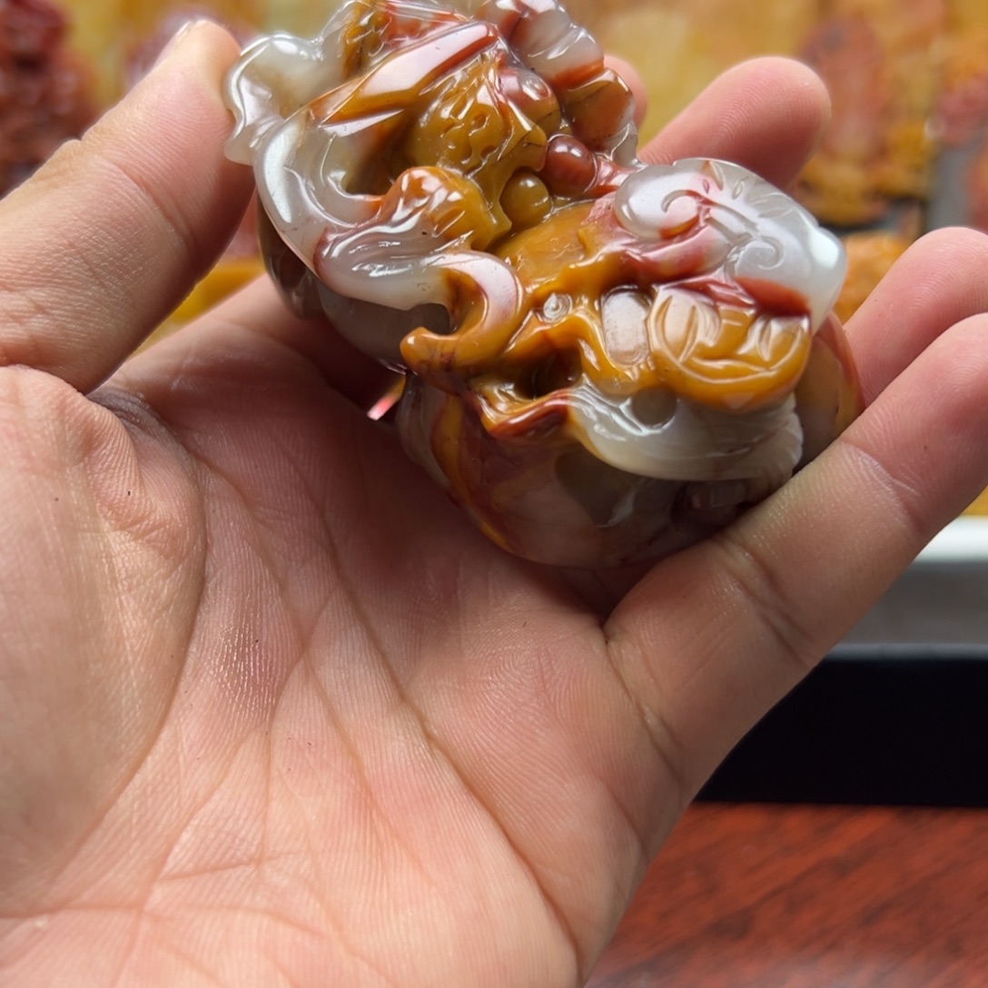 石英质玉（黄龙玉）未镶嵌多选一发货