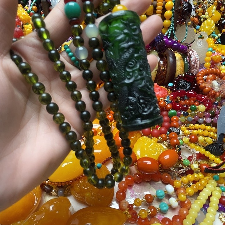 树脂制品632夜明香龙竹