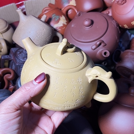 茶壶紫砂手工制作宜兴紫砂壶