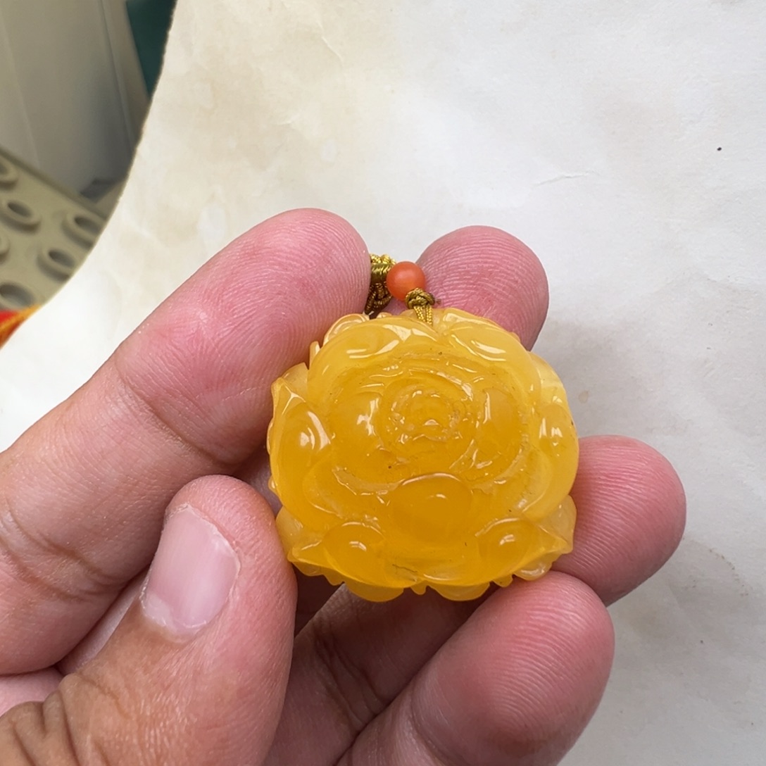 琥珀未镶嵌珠宝奇石6克